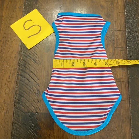 Striped Pattern Pet Tank - Picture 7 of 13